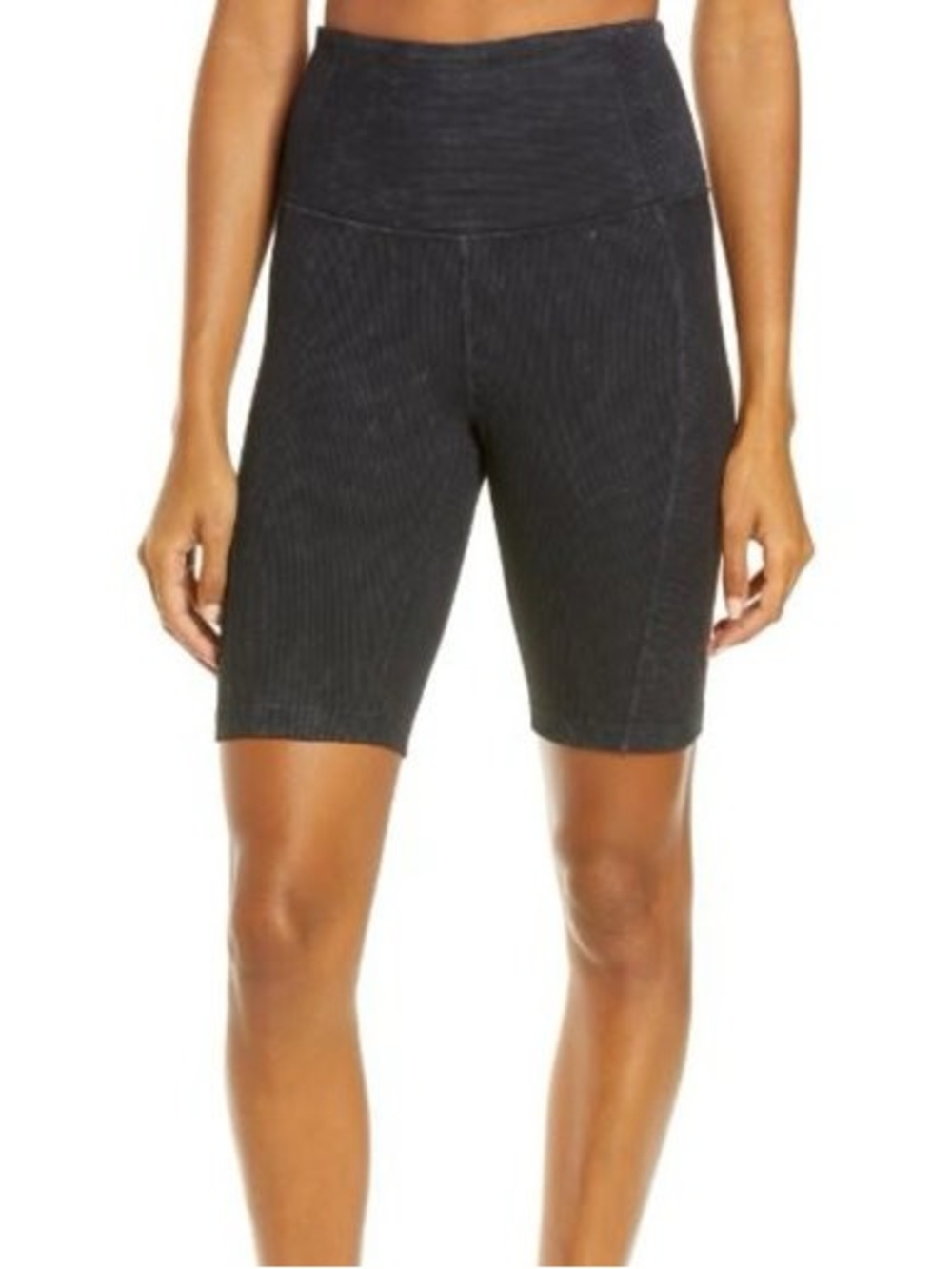 Zella Ribbed Bike Shorts